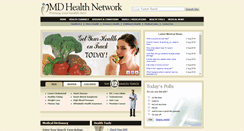 Desktop Screenshot of mdhealthnetwork.org